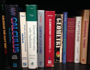 books math texts - 1