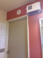 NZ Motel Roma on Riccarton - bath heater