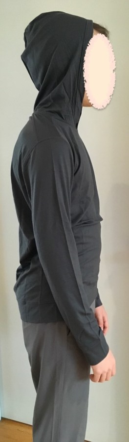 QOR merino hoodie dark grey - 1