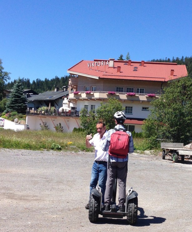 Training to use Segway