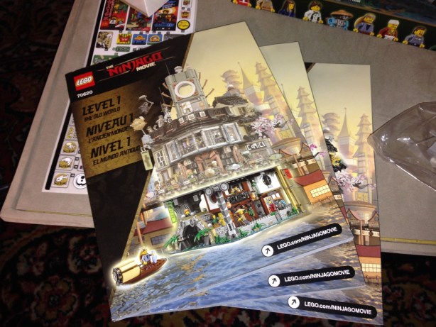 Lego Ninjago City set 70620 Hanukkah book manual