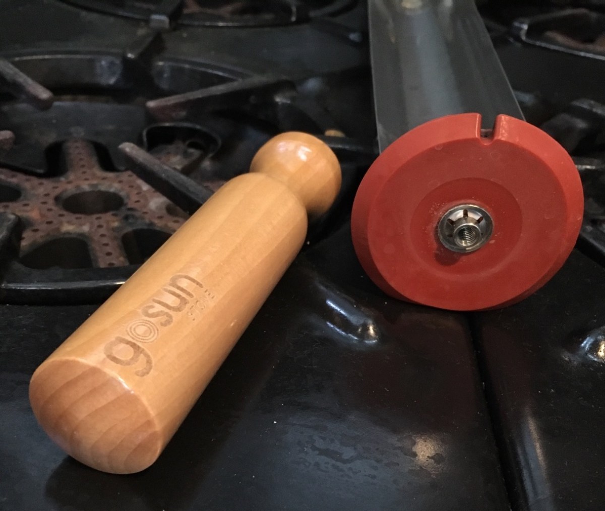 goSun oven tray with wooden handle removed