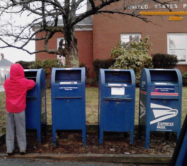 United States post office mailbox - 1