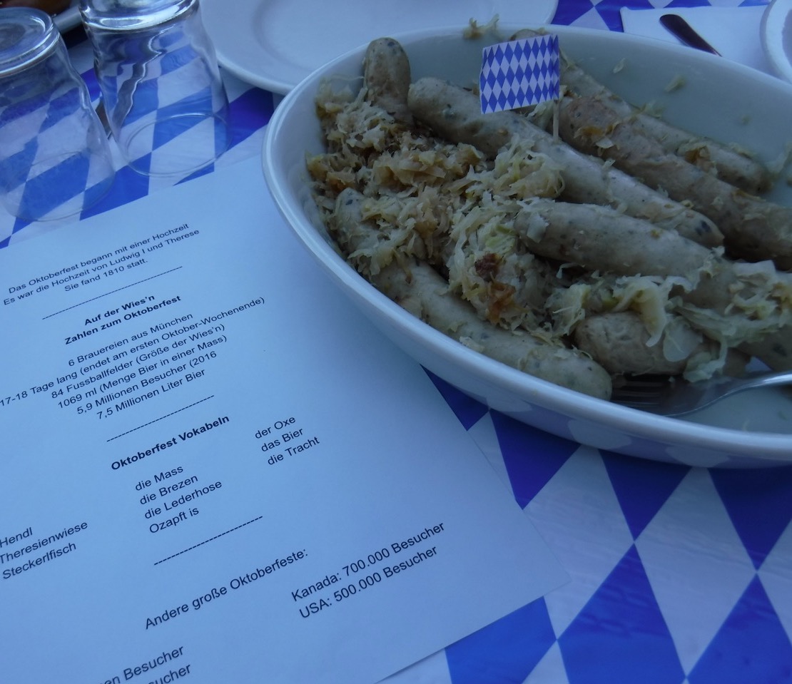 CLV Waldsee food Wurst party