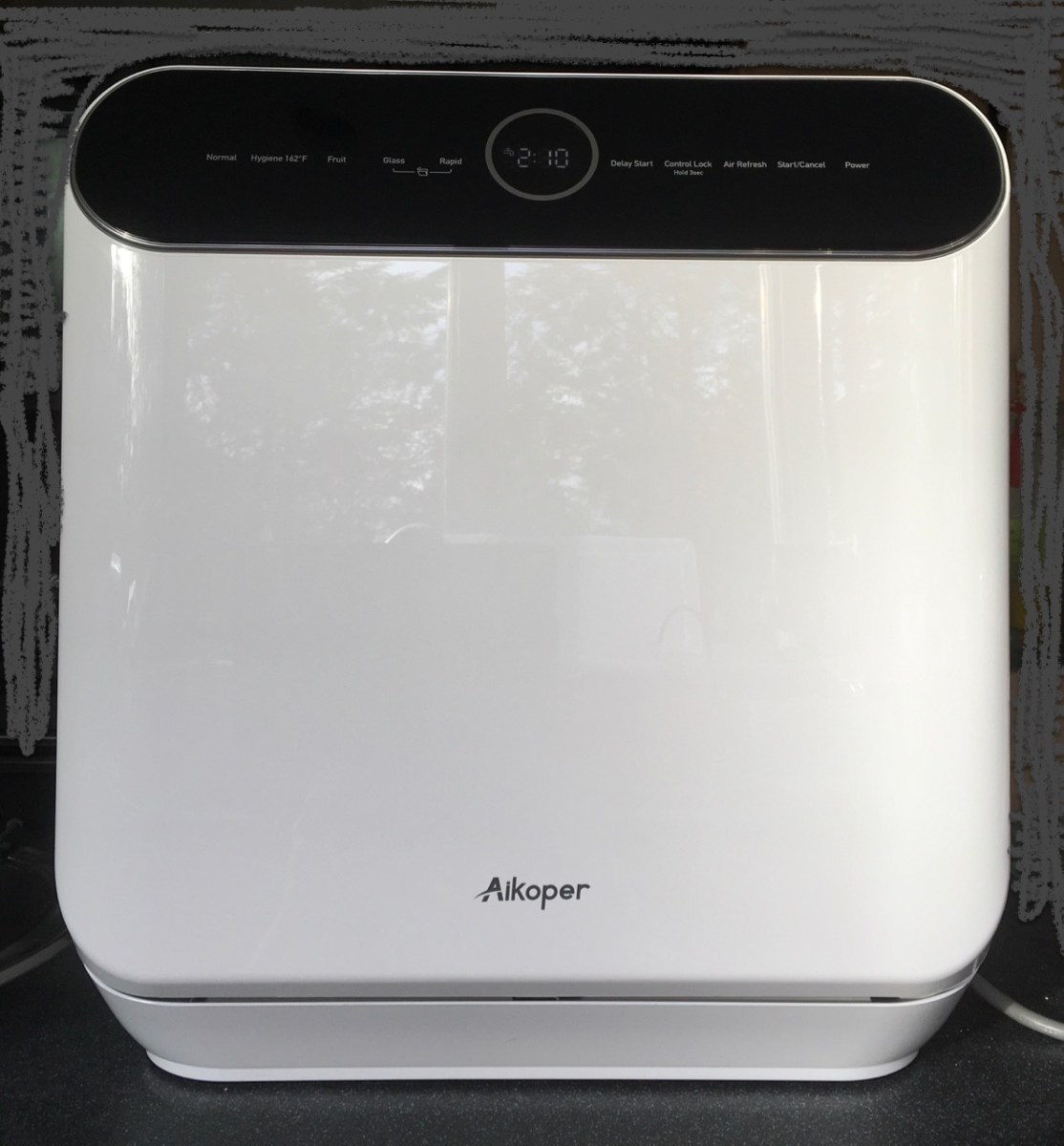 Aikoper countertop appliance on kitchen counter