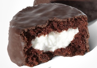 Hostess Ding Dong packaged cake treat