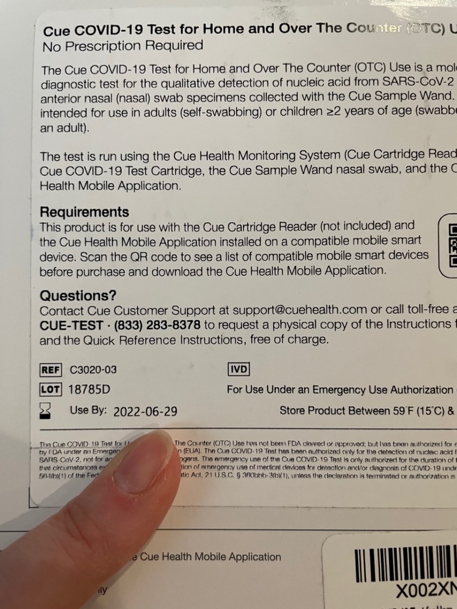 Finger pointing to use by date 2022-06-29