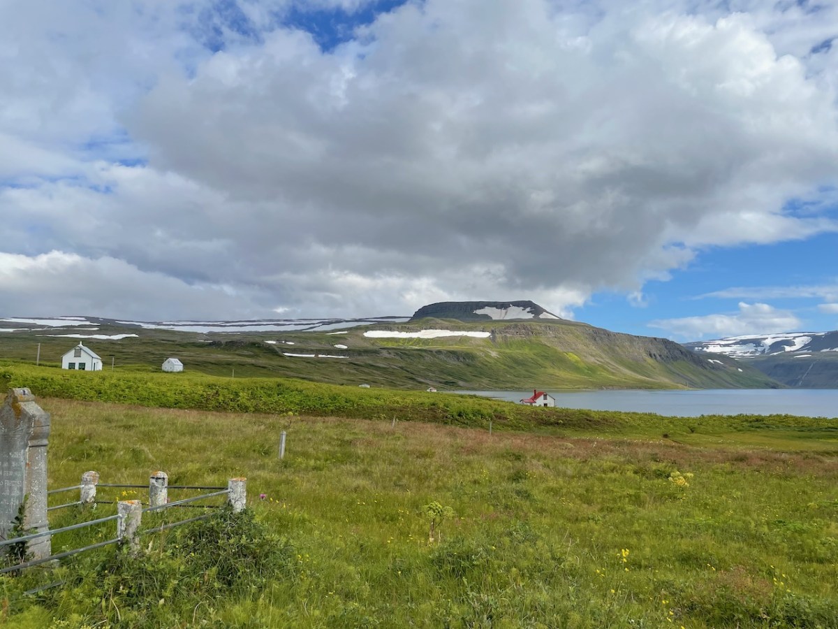 View of abandoned village where I Remember You novel takes place